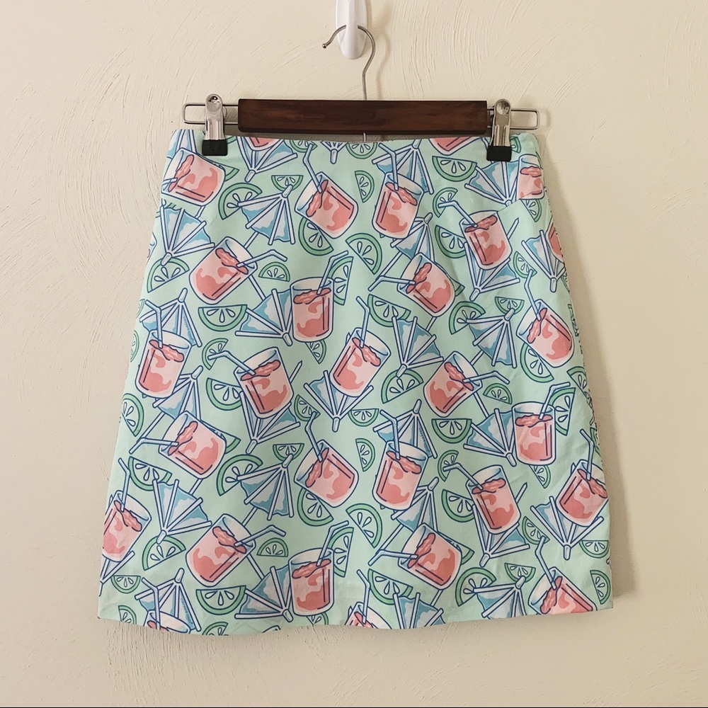 Vineyard Vines Pink Lemonade Skirt Size 2